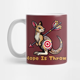 Darts kangaroo Mug